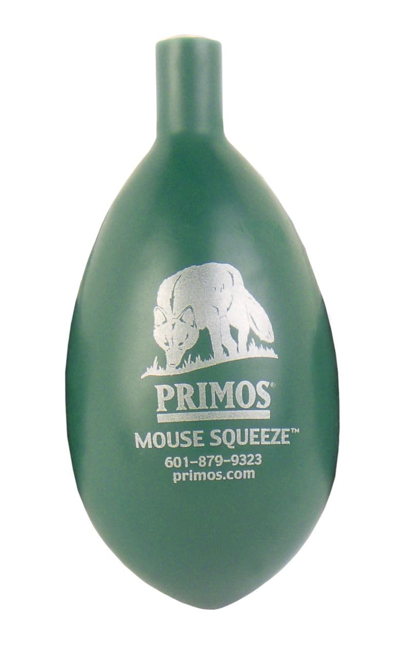 PRIMOS Hunting Mouse Squeeze Call, Green, Effective Predator Attraction Tool, 1 Pack - Image 1